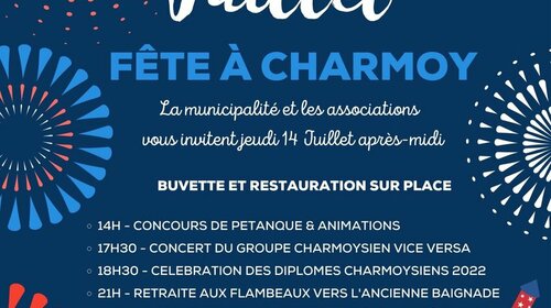 14 Juillet - Fête à Charmoy !