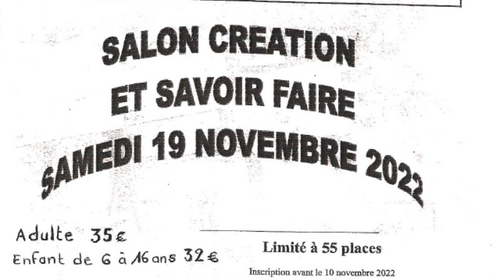 Salon création et savoir faire