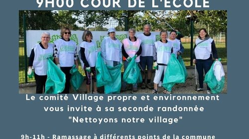 Village propre, nettoyons Charmoy!