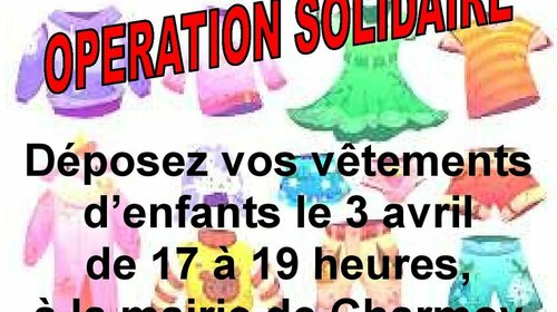 Opération solidaire