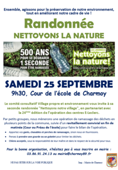 Bilan de la randonnée Village propre - #Nettoyons la Nature 2021